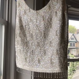 Vintage sequin shirt - great quality